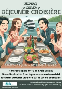 CPTS Kreiz Breizh Déjeuner croisière
